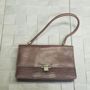 Unique Liz Claiborne Brown Leather Purse